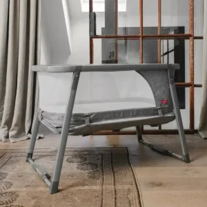 Lit bébé 4 en 1 - Gris