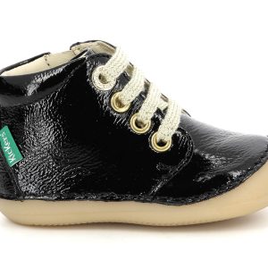Bottillons Sonizip Noir Vernis