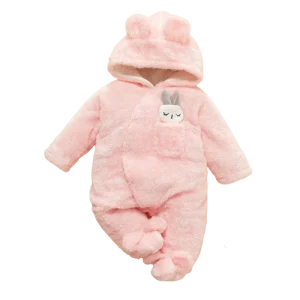 Combinaison Polaire Hiver Lapin pour Bébé
