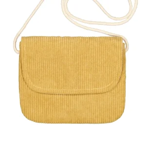 Sac à main Velours Côtelé Moutarde