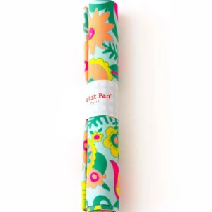 Coupon coton Hippie azur