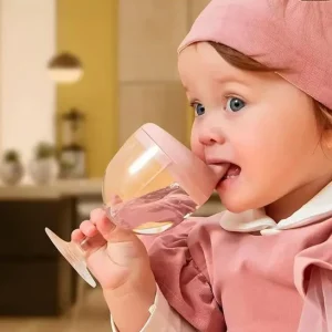 verre bebe | Anti-renversement